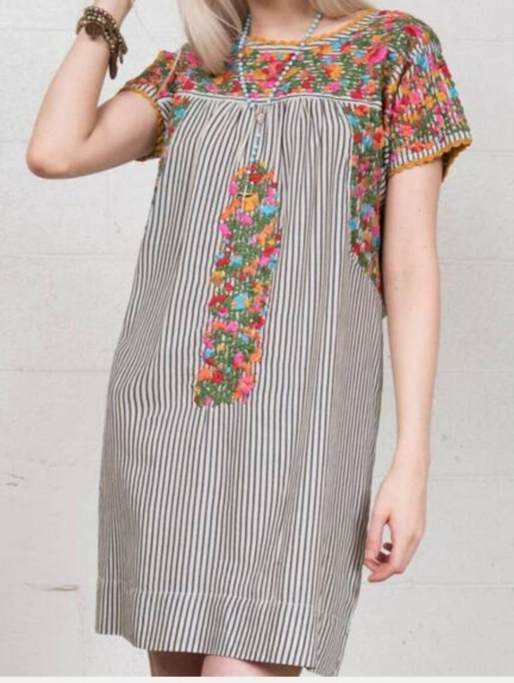 Sister Mary Medium Dress Embrodiery